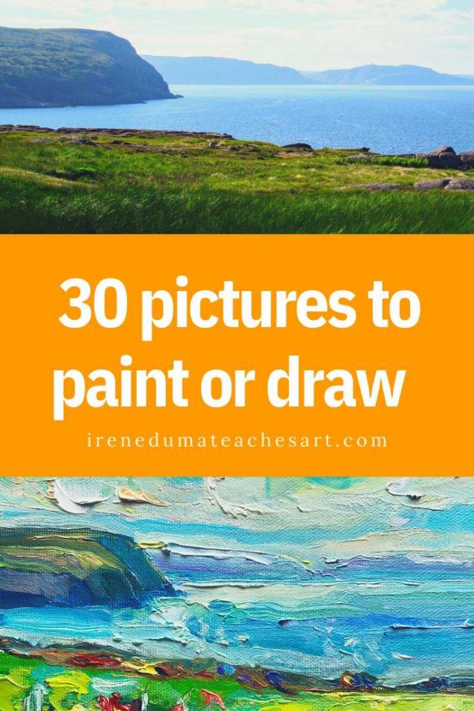 30+ photos to draw or paint: [Free Ebook] - Irene Duma Teaches Art